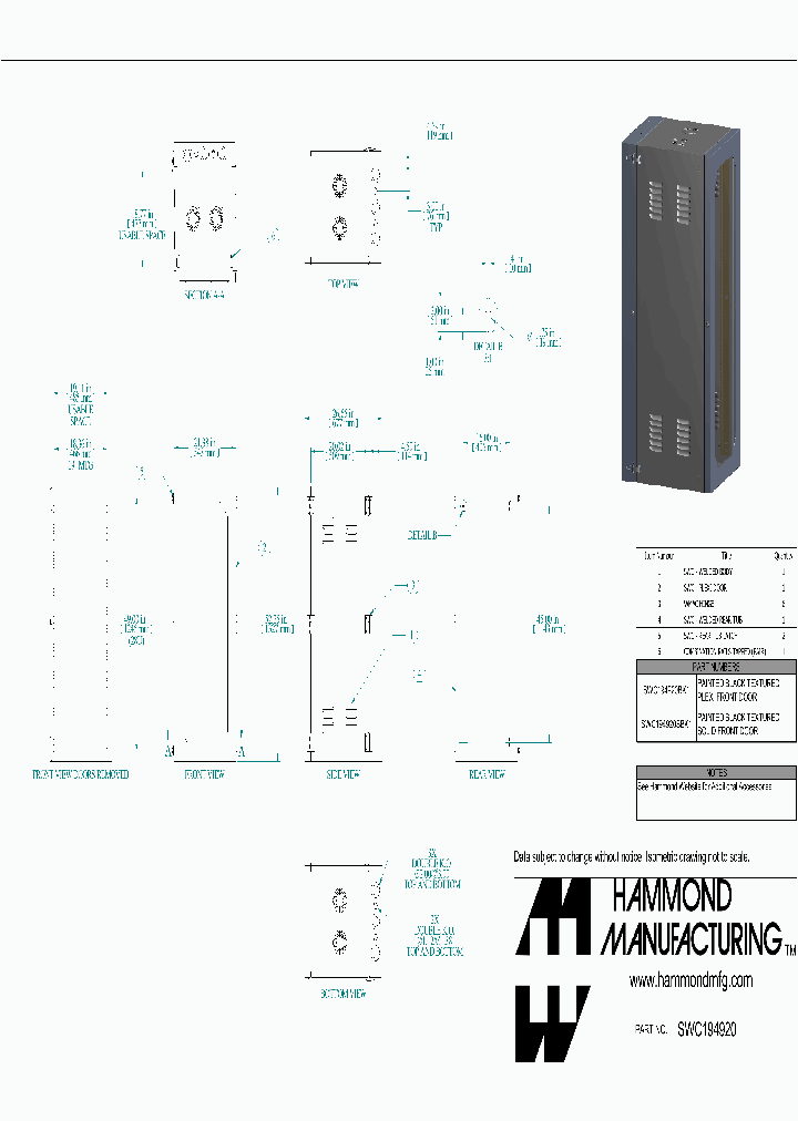 SWC194920SBK1_7616525.PDF Datasheet