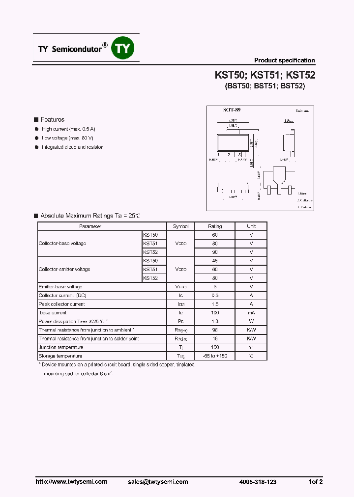 KST50KST51KST52_7622084.PDF Datasheet