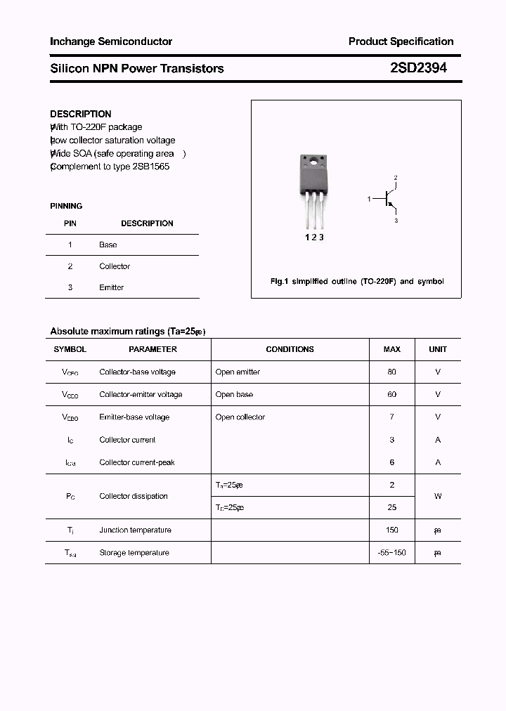 2SD2394_7623270.PDF Datasheet