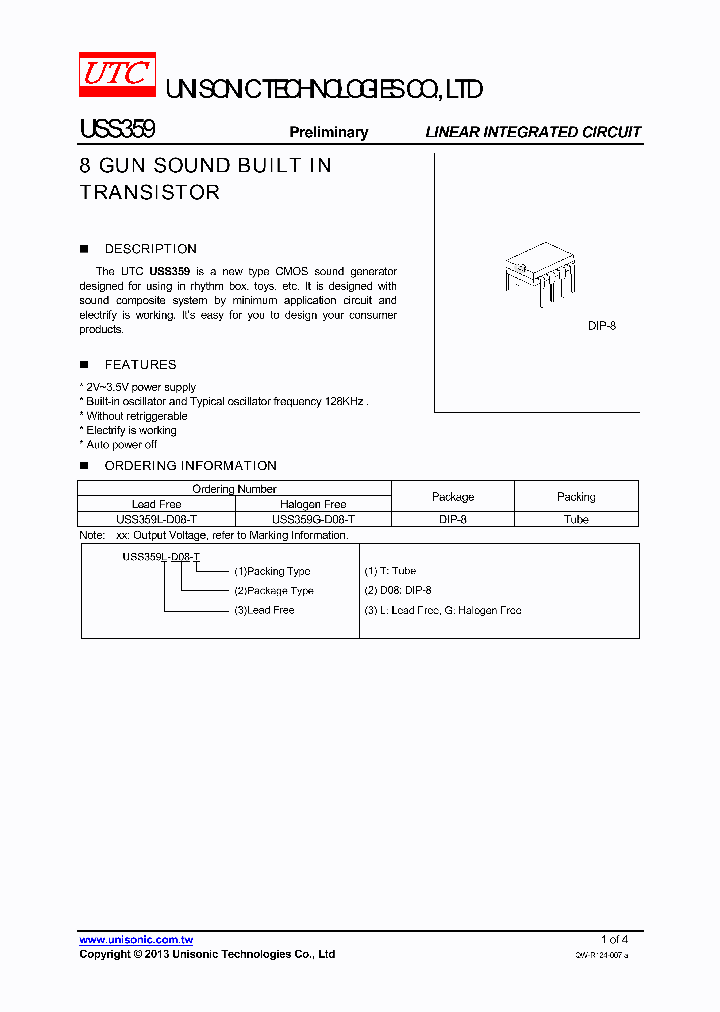USS359G-D08-T_7626255.PDF Datasheet