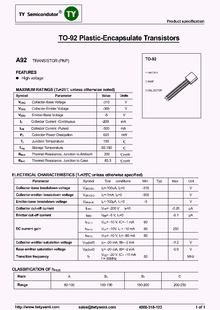 A92-TO921_7629439.PDF Datasheet