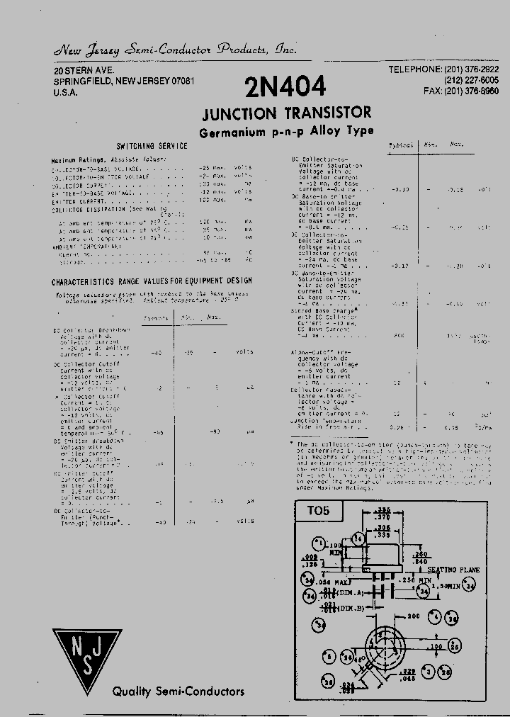 2N404_7630810.PDF Datasheet