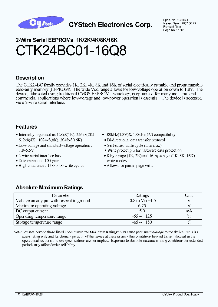 CTK24BC02Q8_7635273.PDF Datasheet