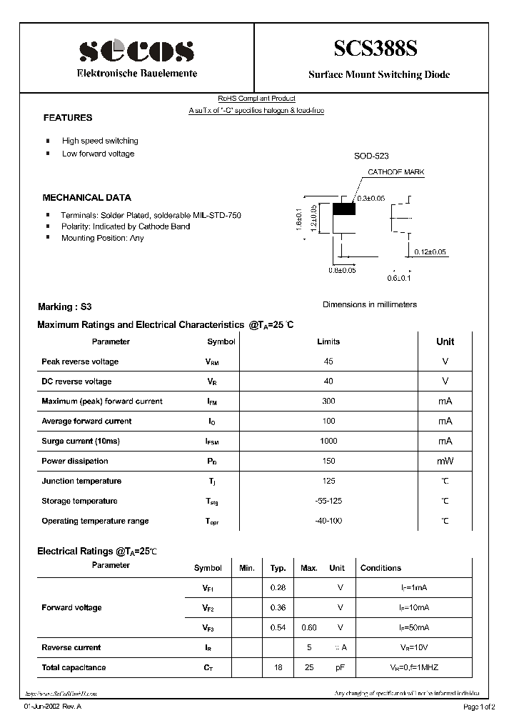 SCS388S_7637610.PDF Datasheet