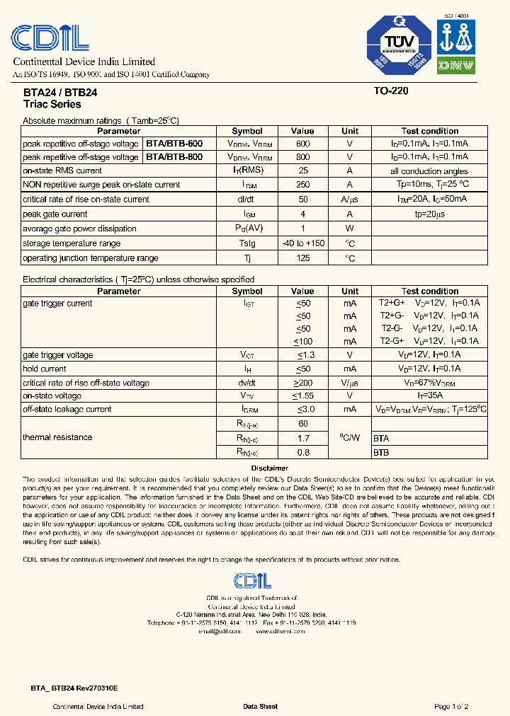 BTA-600_7649268.PDF Datasheet
