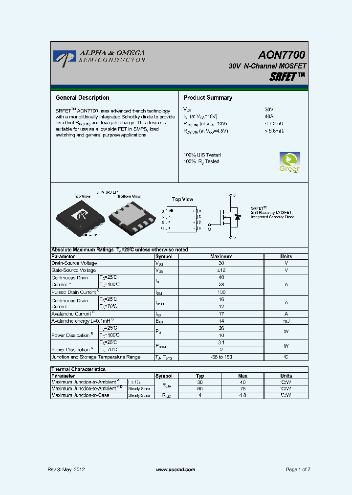 AON7700_7653030.PDF Datasheet