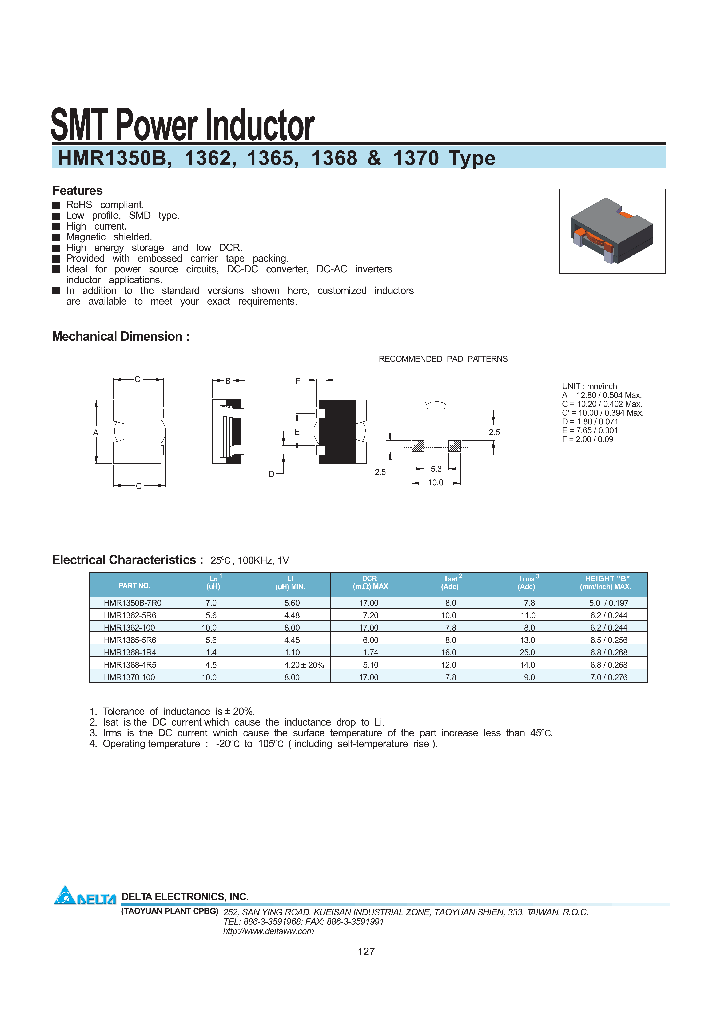 HMR1370-100_7662579.PDF Datasheet