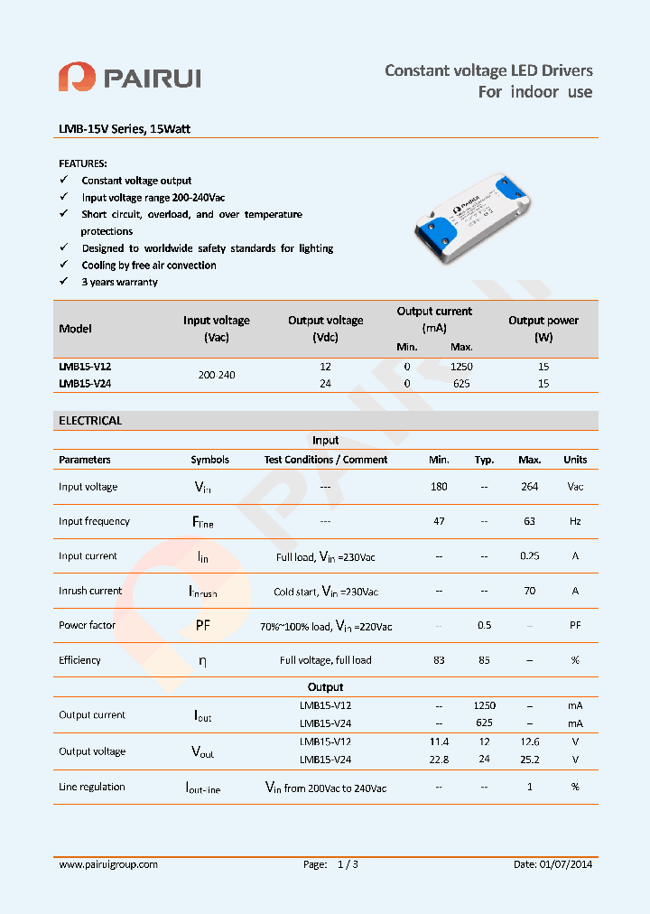LMB-15V_7665709.PDF Datasheet