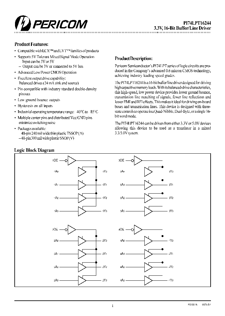 PI74LPT16244_7670045.PDF Datasheet