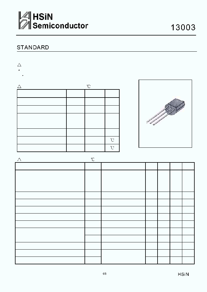 13003_7672545.PDF Datasheet Download --- IC-ON-LINE