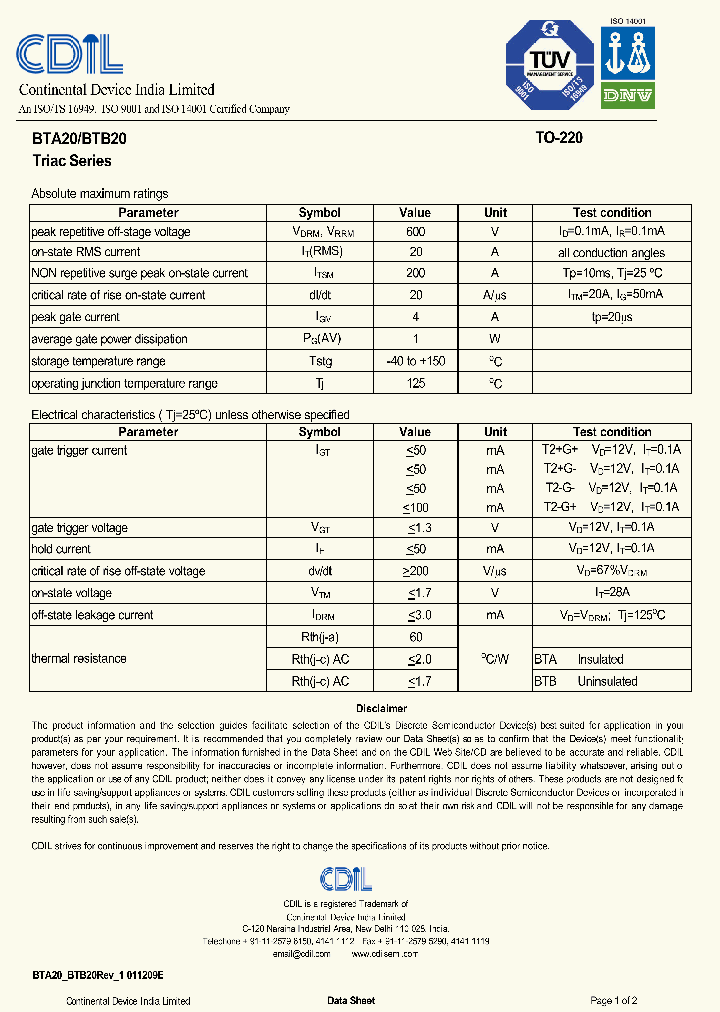 BTB20_7673206.PDF Datasheet