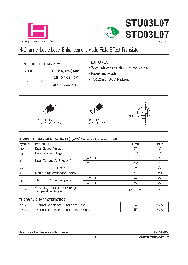 STU03L07_7673307.PDF Datasheet