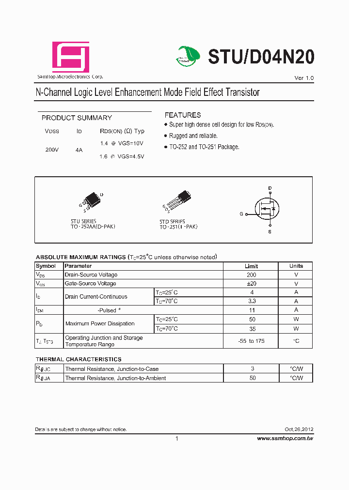 STU04N20_7673308.PDF Datasheet