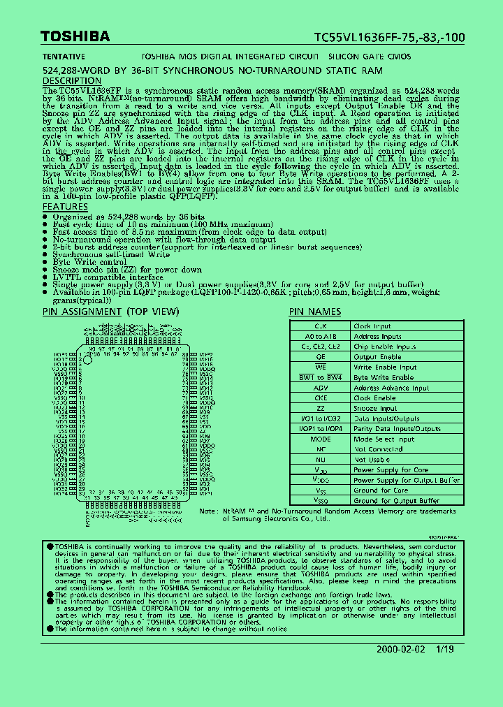 TC55VL1636FF-100_7673948.PDF Datasheet