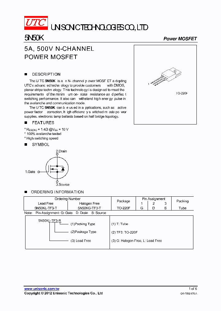 5N50K_7674067.PDF Datasheet