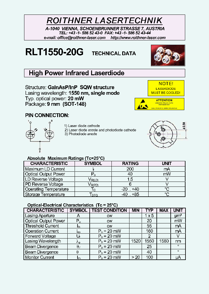 RLT1550-20G_7677848.PDF Datasheet