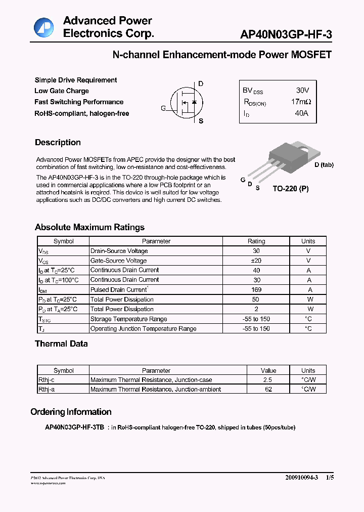 AP40N03GP-HF-3_7678664.PDF Datasheet