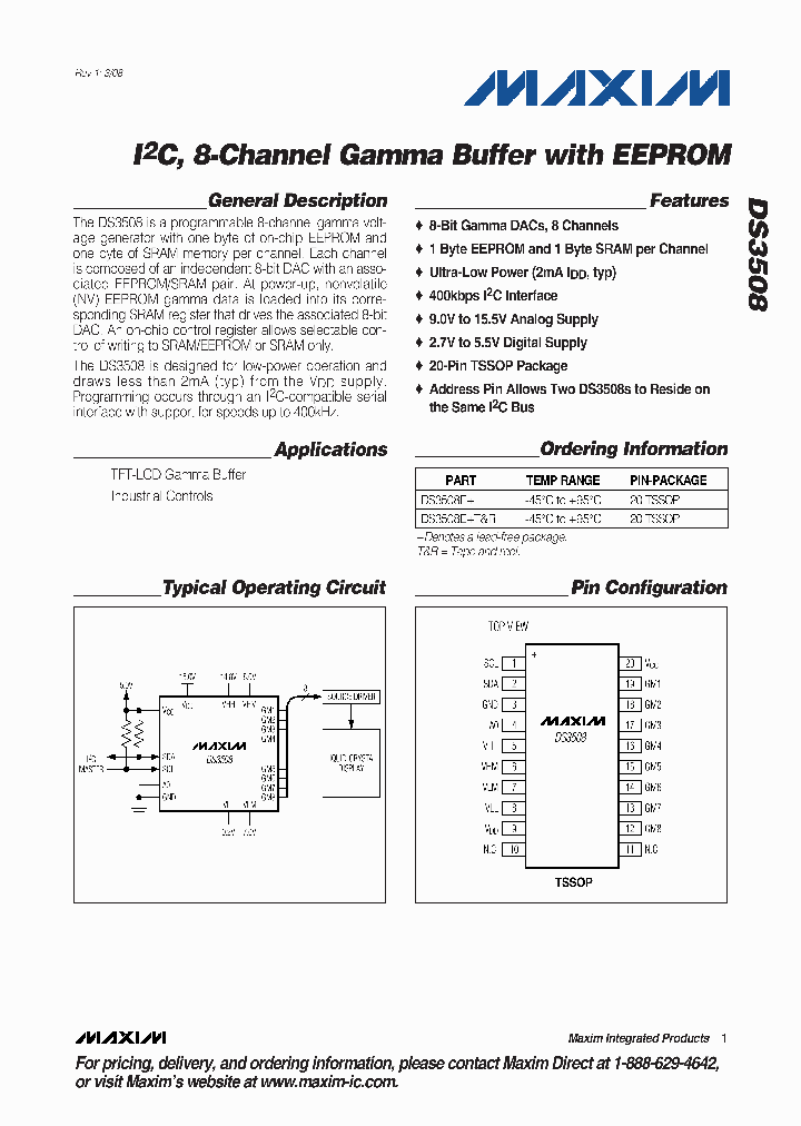 DS3508E_7678682.PDF Datasheet Download --- IC-ON-LINE