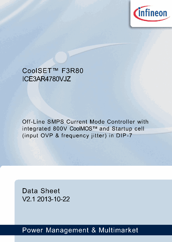 ICE3AR4780VJZ_7680673.PDF Datasheet