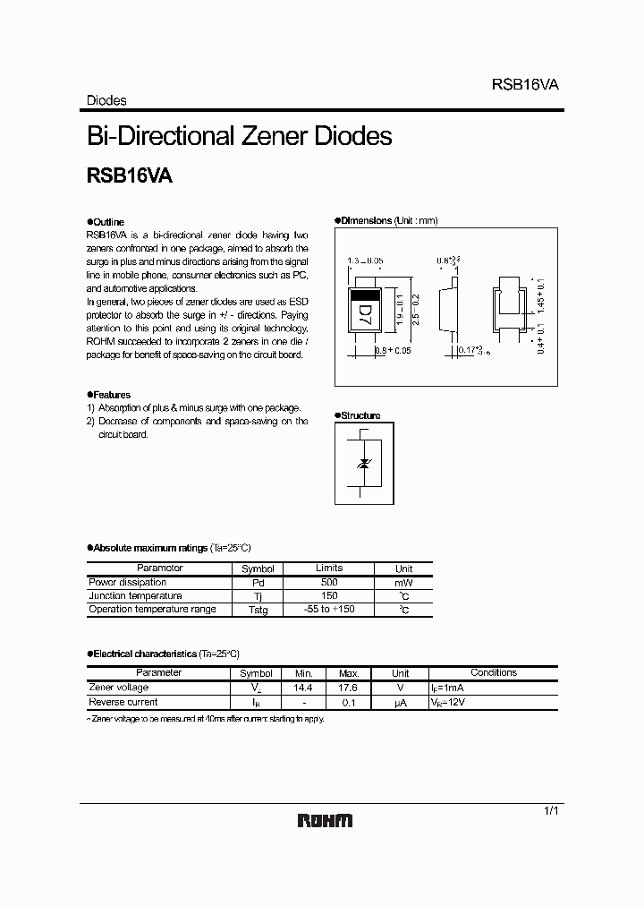 RSB16VATR_7681519.PDF Datasheet