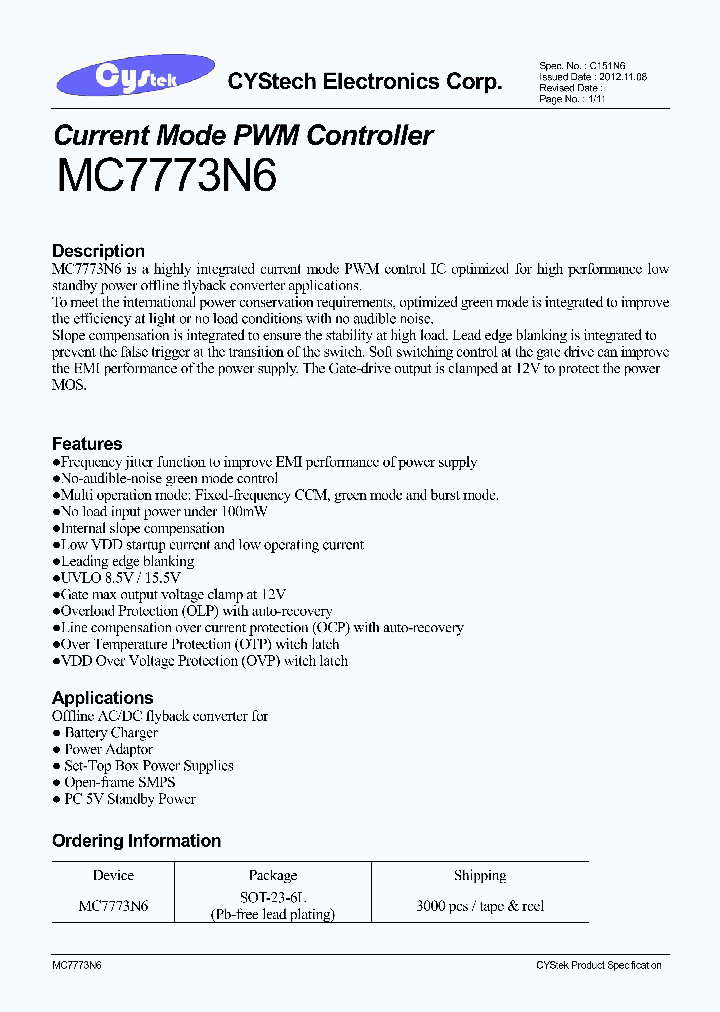 MC7773N6_7683188.PDF Datasheet