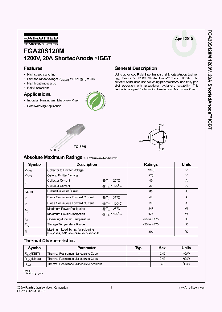 FGA20S120M_7683559.PDF Datasheet