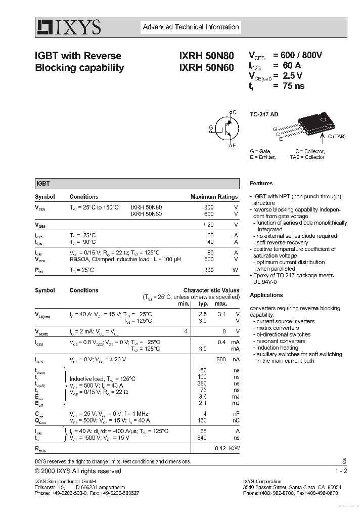 50N60_7683557.PDF Datasheet