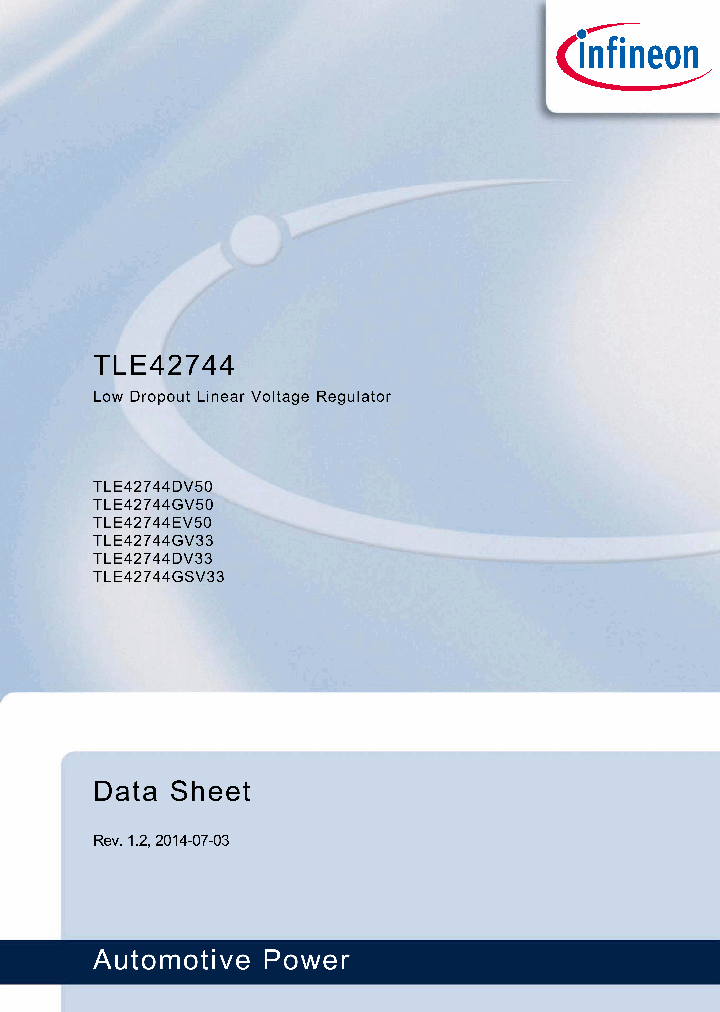 TLE42744GS_7691052.PDF Datasheet