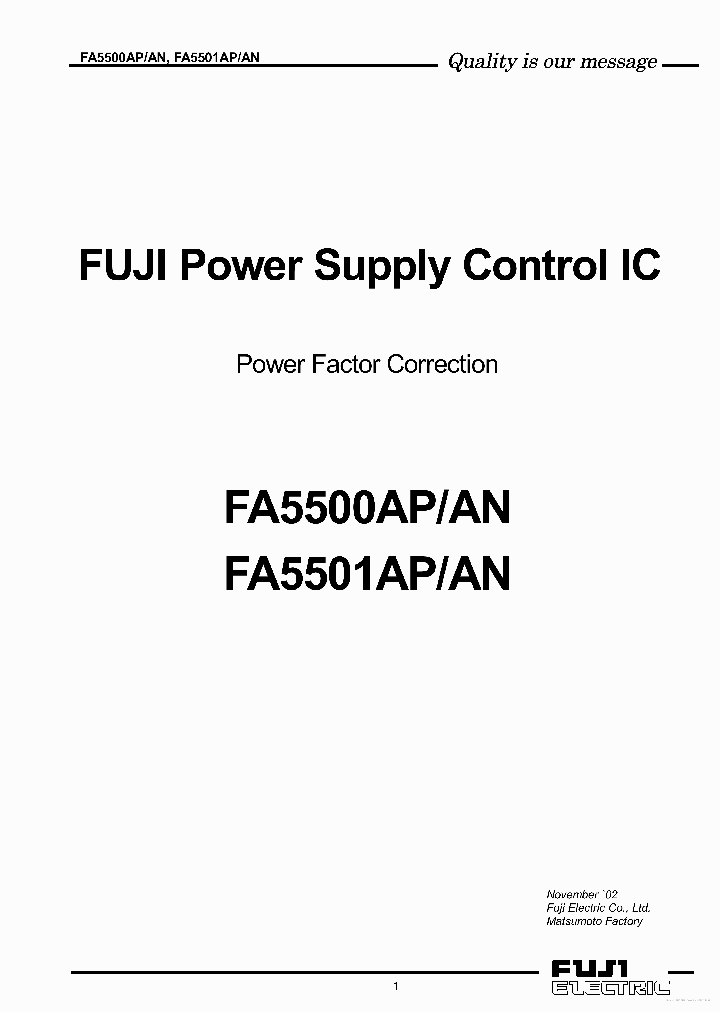 FA5500AN_7700272.PDF Datasheet