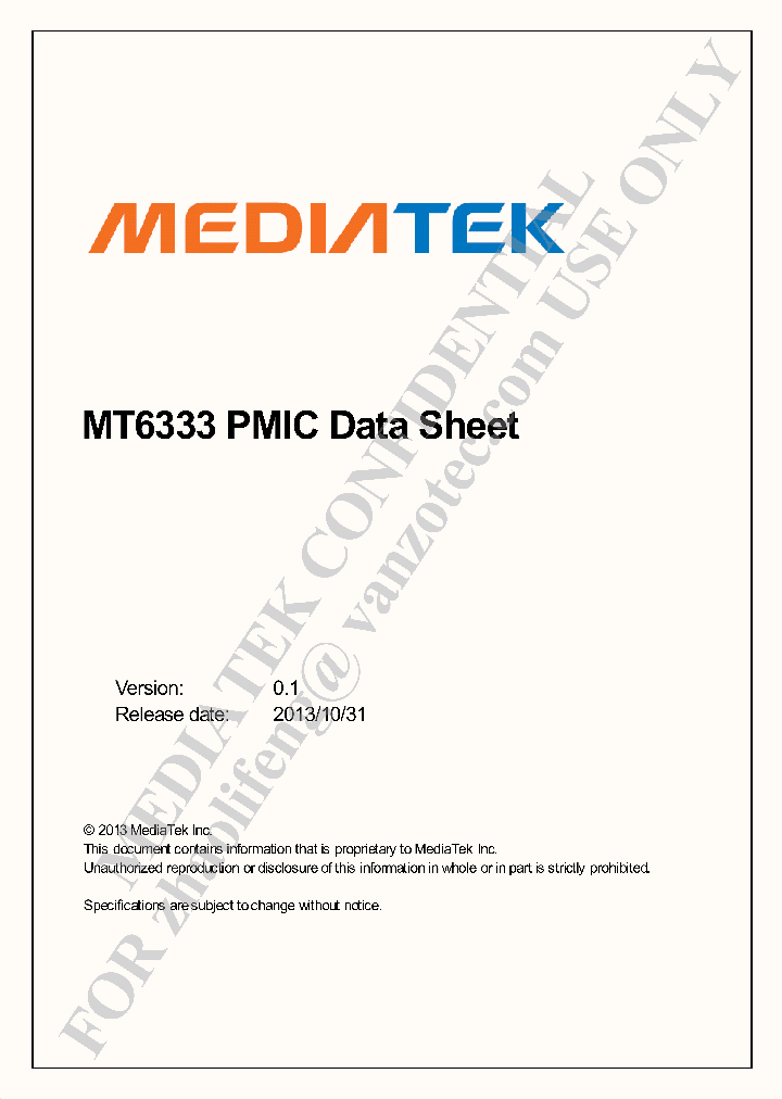 MT6333_7700475.PDF Datasheet