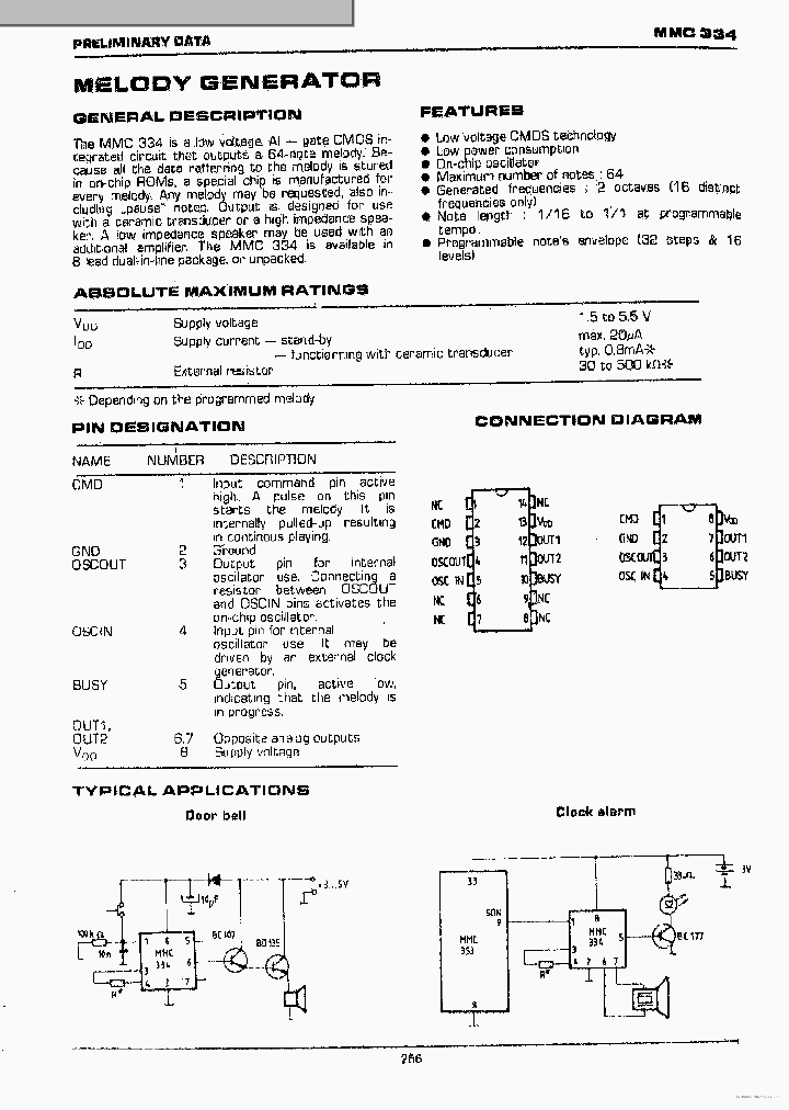 MMC334_7700585.PDF Datasheet Download
