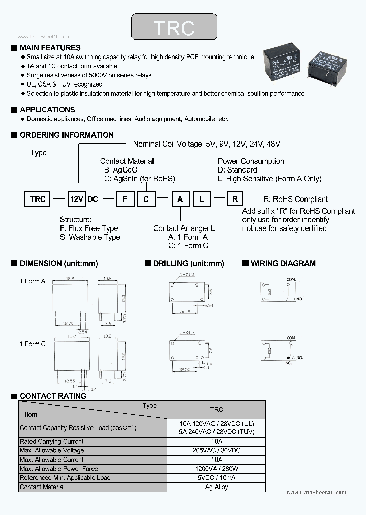 TRC48VDCXXXX_7702841.PDF Datasheet Download
