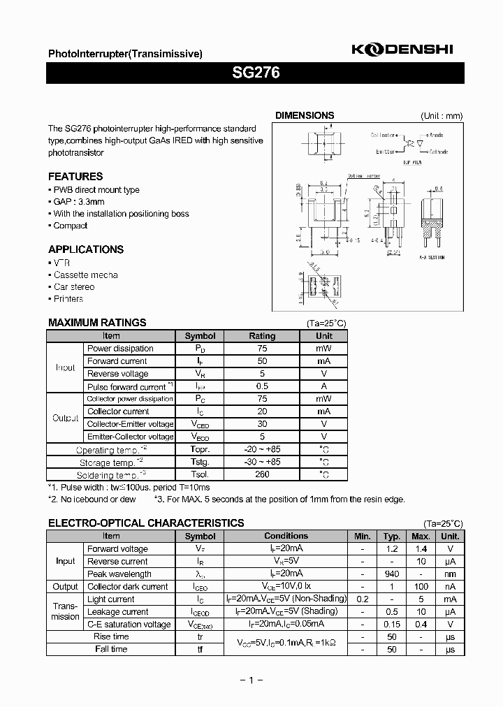 SG276_7705917.PDF Datasheet