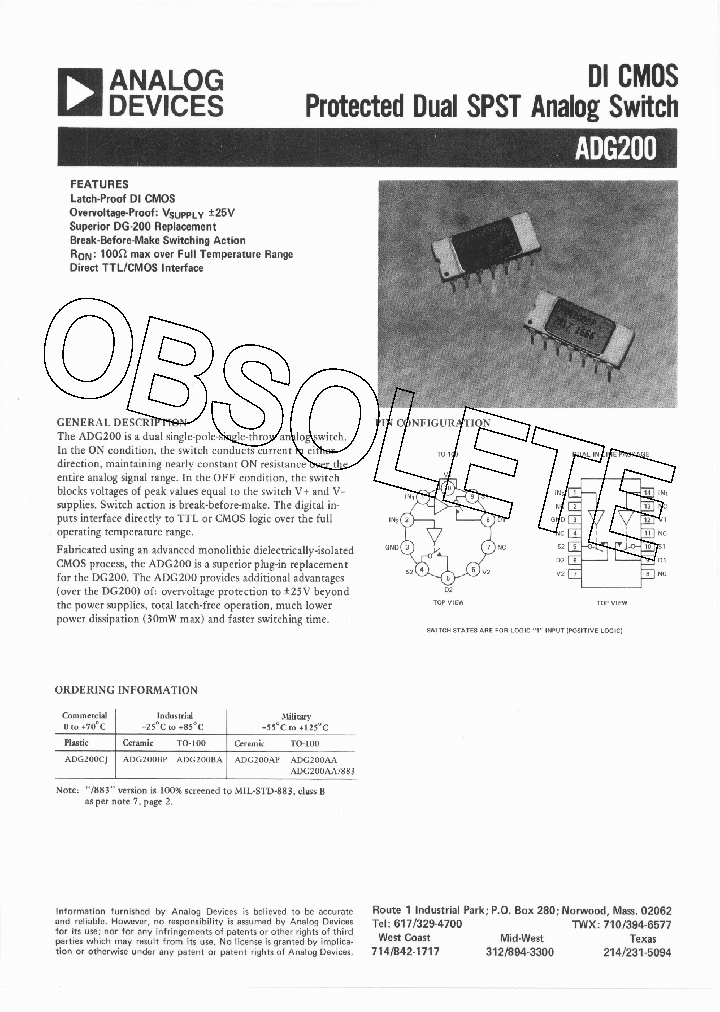 ADG200BA_7722690.PDF Datasheet