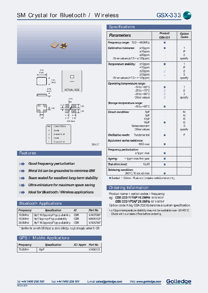 GSX-3331P1NF200MHZ_7725181.PDF Datasheet