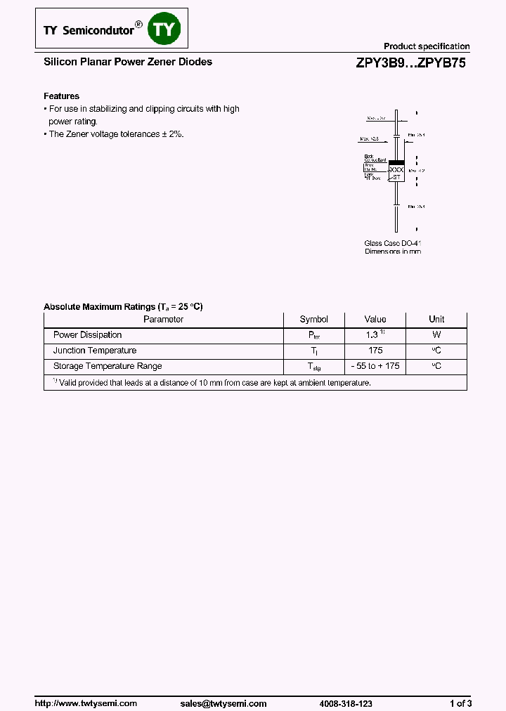 ZPYB43_7727399.PDF Datasheet