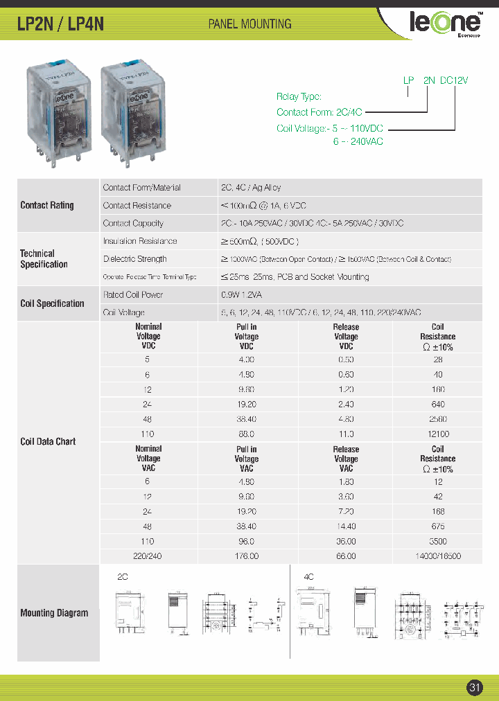 LP4NAC240V_7729931.PDF Datasheet