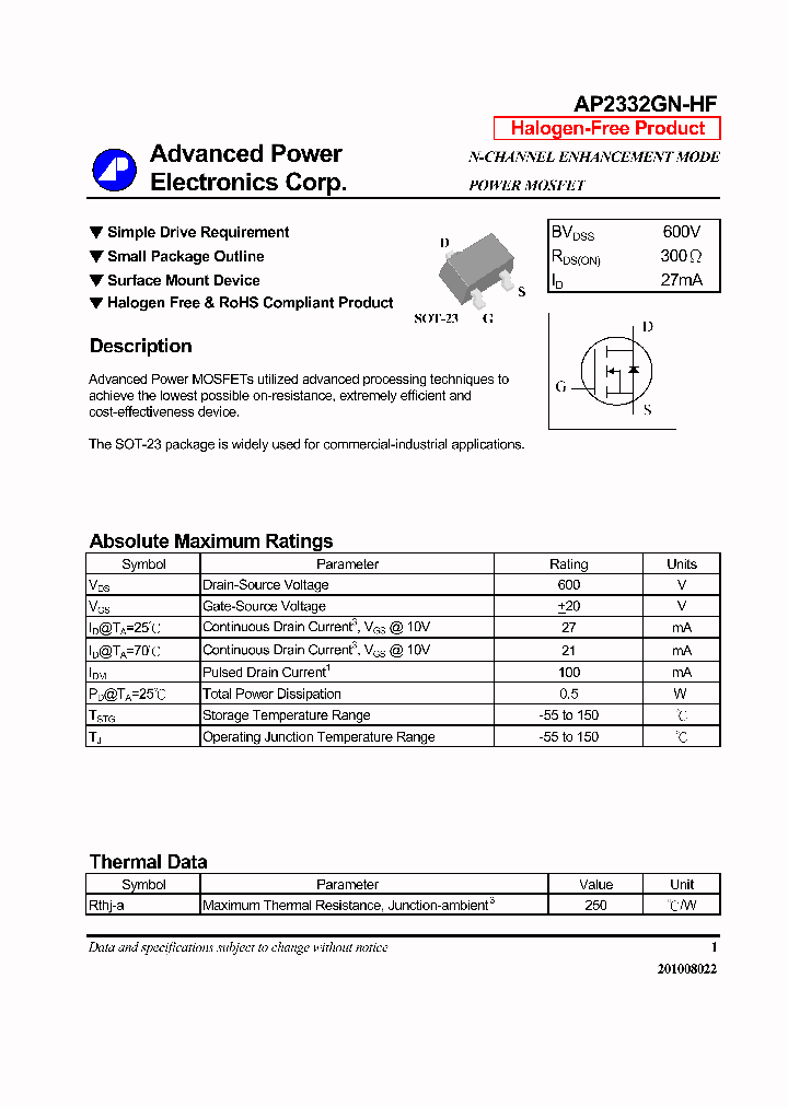 AP2332GN-HF_7730163.PDF Datasheet