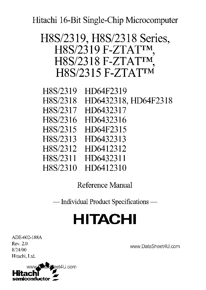 H8S2318R_7730024.PDF Datasheet