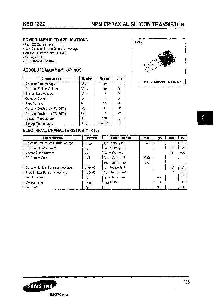 KSD1222_7731629.PDF Datasheet