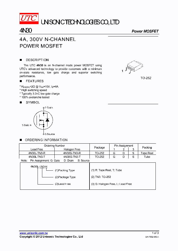 4N30G-TN3-R_7735762.PDF Datasheet