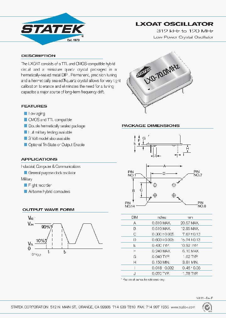 LXOAT_7735136.PDF Datasheet