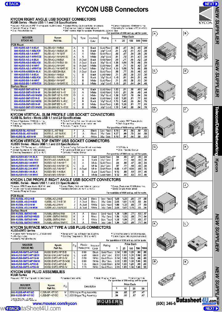 KUSBV-AS-1-N-WHT30_7736741.PDF Datasheet