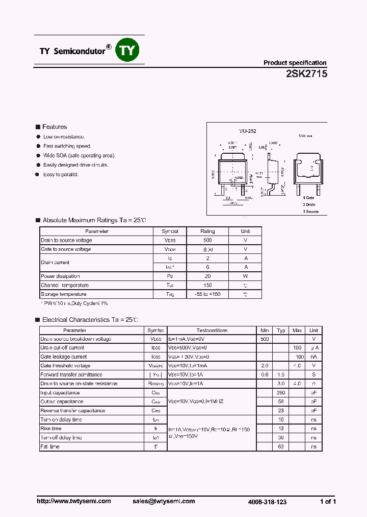 2SK2715_7735829.PDF Datasheet