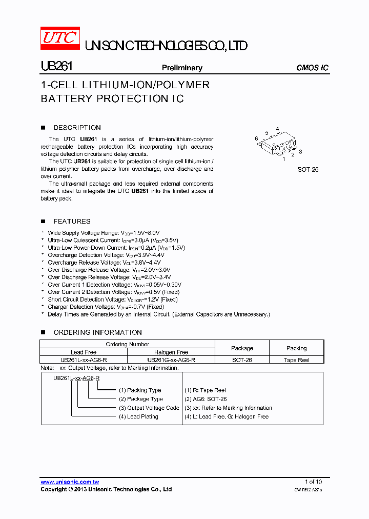 UB261_7751861.PDF Datasheet