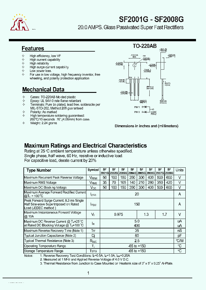 SF2004G_7759010.PDF Datasheet
