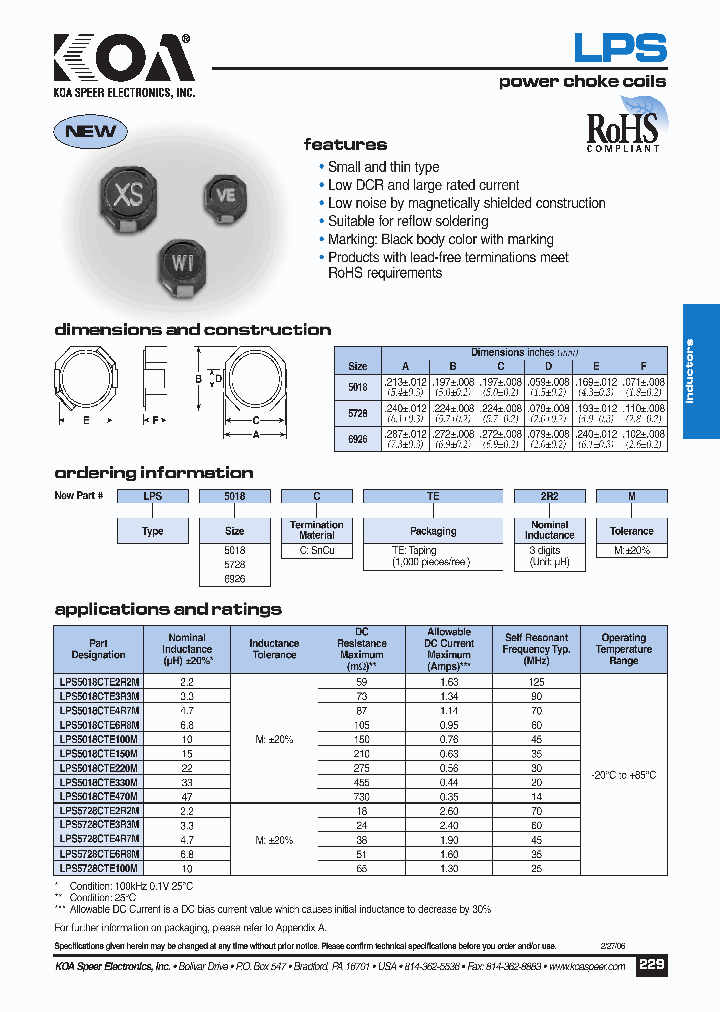 LPS6926CTE220M_7753541.PDF Datasheet