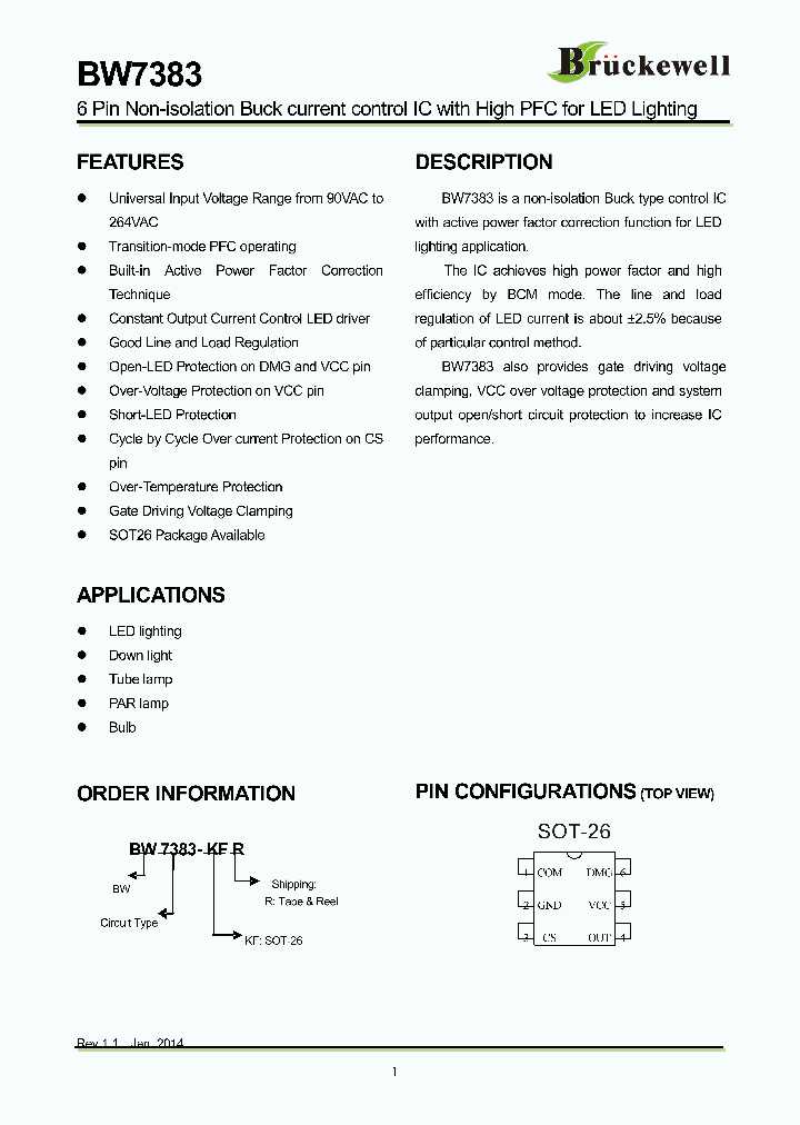 BW7383_7771650.PDF Datasheet