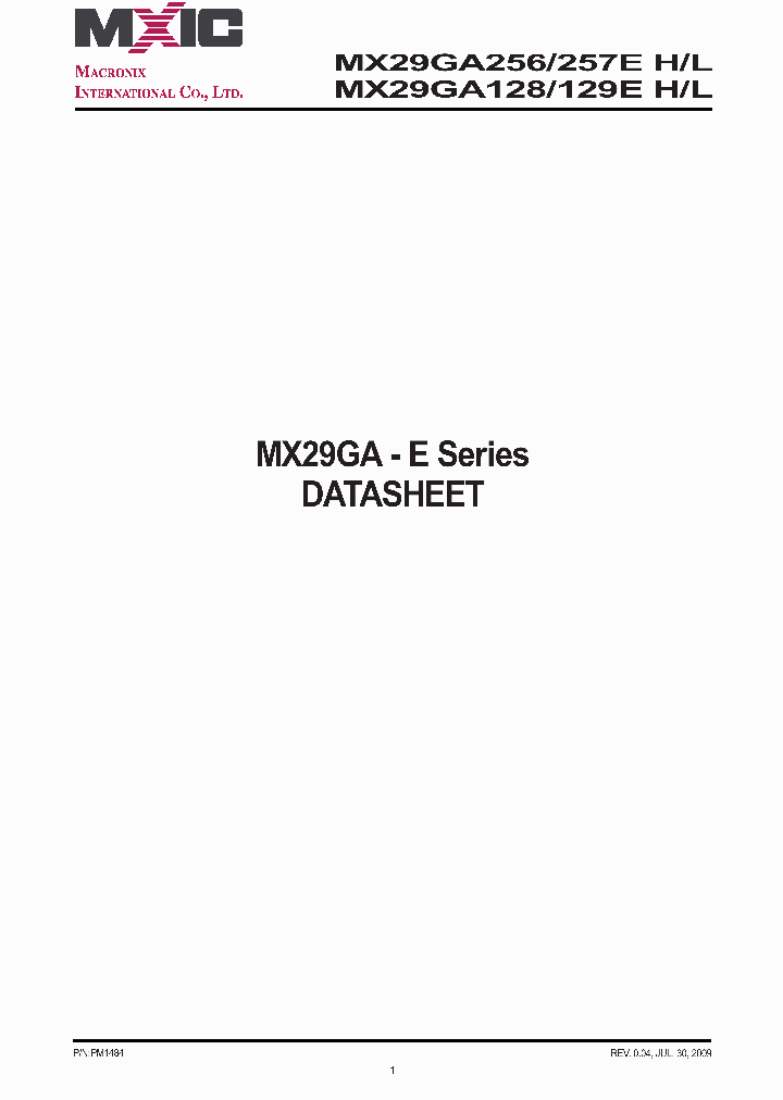 MX29GA256EL_7746968.PDF Datasheet