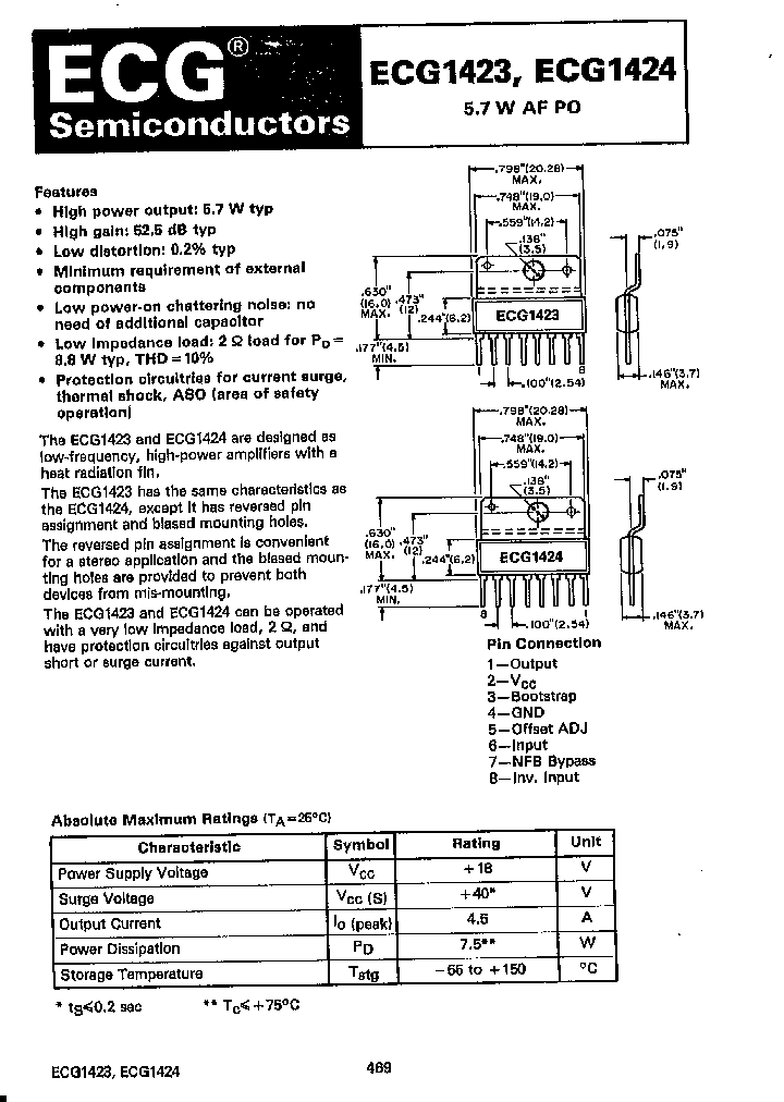 ECG1424_7747706.PDF Datasheet